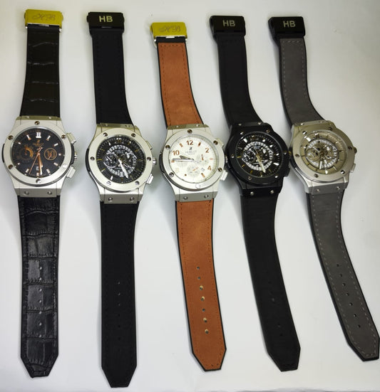 Hublot Geneve Classic Fusion style chronograph watch