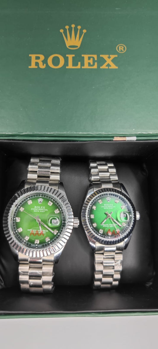 Rolex Oyster Perpetual Date Just Couple Watch