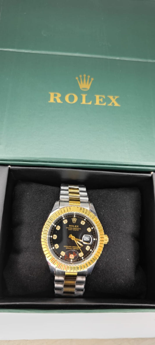 Rolex Oyster Perpetual Date Just (Fluted Bezel)